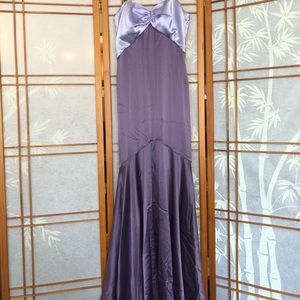 Purple mermaid dress